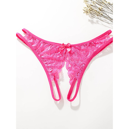 Women's Lace G-strings & Thongs Panties Micro-elastic Low Waist 1 PC Blue One-Size
Women's Lace G-strings & Thongs Panties Micro-elastic Low Waist 1 PC Blue One-Size