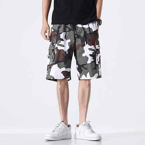 Men's Cargo Shorts Athleisure Cycling Quick Dry Moisture Wicking Breathable Soft Outdoor Sports Casual Sports Sweatpants Shorts Pants Camouflage Knee Length Sporty Drawstring Pocket Elastic Waist
Men's Cargo Shorts Athleisure Cycling Quick Dry Moisture Wicking Breathable Soft Outdoor Sports Casual Sports Sweatpants Shorts Pants Camouflage Knee Length Sporty Drawstring Pocket Elastic Waist