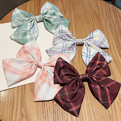 Girls Bow Hairpin Uniform Fabric Back Duckbill Clip Cute Side Clip Top Clip Hair Accessories 1 Pieces
Girls Bow Hairpin Uniform Fabric Back Duckbill Clip Cute Side Clip Top Clip Hair Accessories 1 Pieces
