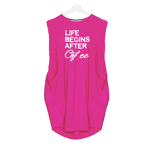 Women's T Shirt Dress Tee Dress Knee Length Dress Blue Yellow Fuchsia Gray Green White Black Sleeveless Letter Summer Round Neck Casual Oversized 2021 S M L XL XXL 3XL 4XL 5XL
Women's T Shirt Dress Tee Dress Knee Length Dress Blue Yellow Fuchsia Gray Green White Black Sleeveless Letter Summer Round Neck Casual Oversized 2021 S M L XL XXL 3XL 4XL 5XL