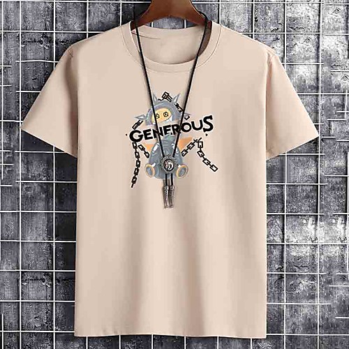 Men's Unisex Tee T shirt Hot Stamping Cartoon Graphic Prints Letter Plus Size Print Short Sleeve Casual Tops Cotton Basic Fashion Designer Big and Tall White Black Khaki
Men's Unisex Tee T shirt Hot Stamping Cartoon Graphic Prints Letter Plus Size Print Short Sleeve Casual Tops Cotton Basic Fashion Designer Big and Tall White Black Khaki