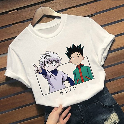 Inspired by Hunter X Hunter Cosplay Anime Cartoon Polyester / Cotton Blend Print Harajuku Graphic Kawaii T-shirt For Women's / Men's
Inspired by Hunter X Hunter Cosplay Anime Cartoon Polyester / Cotton Blend Print Harajuku Graphic Kawaii T-shirt For Women's / Men's