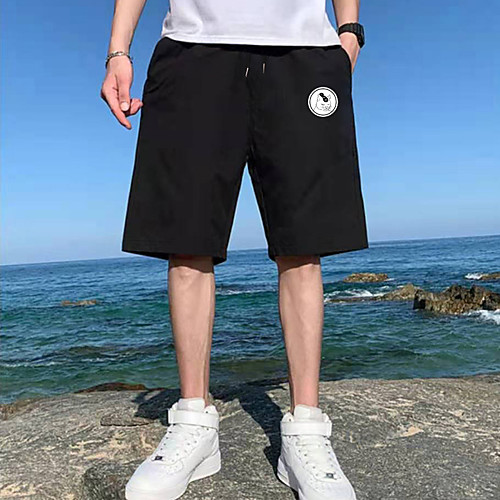 Men's Shorts Sports Casual Daily Shorts Pants Cat Letter Short Drawstring Pocket Print Black
Men's Shorts Sports Casual Daily Shorts Pants Cat Letter Short Drawstring Pocket Print Black