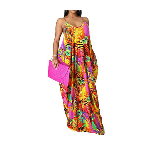 Women's Strap Dress Maxi long Dress color Sleeveless Pattern Summer Casual 2021 S M L XL
Women's Strap Dress Maxi long Dress color Sleeveless Pattern Summer Casual 2021 S M L XL
