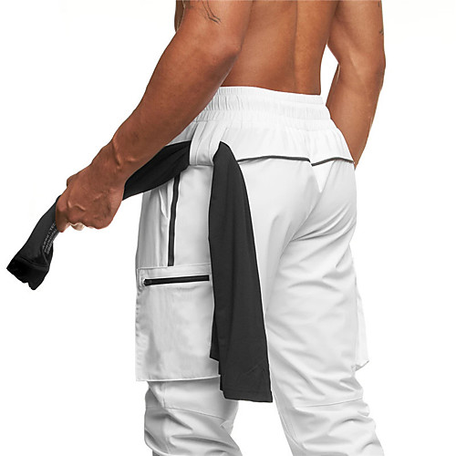 Men's Stylish Sporty Casual / Sporty Streetwear Breathable Soft Outdoor Daily Sports Active Pants Chinos Trousers Pants Solid Color Full Length Drawstring Pocket Elastic Waist White Black
Men's Stylish Sporty Casual / Sporty Streetwear Breathable Soft Outdoor Daily Sports Active Pants Chinos Trousers Pants Solid Color Full Length Drawstring Pocket Elastic Waist White Black