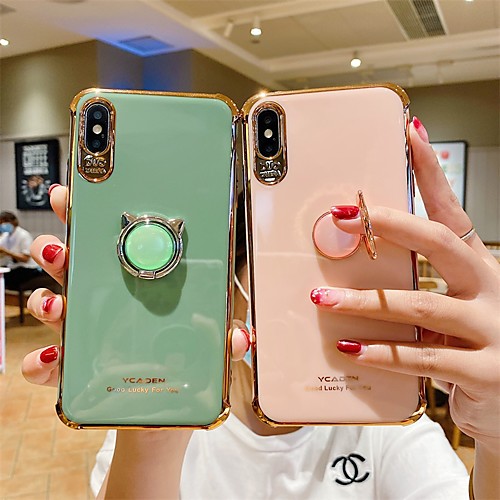Phone Case For Apple Back Cover iPhone 11 Pro Max SE 2020 X XR XS Max 8 7 6 Shockproof Dustproof Ring Holder Solid Colored TPU
Phone Case For Apple Back Cover iPhone 11 Pro Max SE 2020 X XR XS Max 8 7 6 Shockproof Dustproof Ring Holder Solid Colored TPU