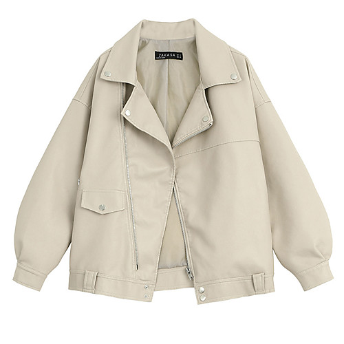 Women's Coat Daily Wear Fall Spring Regular Coat Regular Fit Casual Jacket Solid Color Pocket Avocado Green Black
Women's Coat Daily Wear Fall Spring Regular Coat Regular Fit Casual Jacket Solid Color Pocket Avocado Green Black