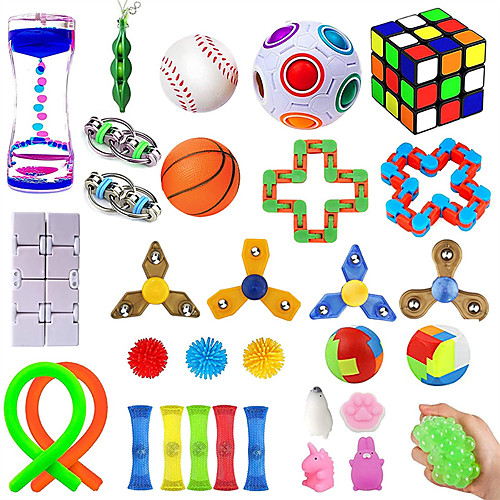 32 Pack Sensory Fidget Toys Set, Stress Relief Kits for Kids Adults, Gifts for Birthday Party Favors, Christmas Stocking Stuffers, School Classroom Rewards, Carnival Prizes, Pinata Goodie Bag Fillers
32 Pack Sensory Fidget Toys Set, Stress Relief Kits for Kids Adults, Gifts for Birthday Party Favors, Christmas Stocking Stuffers, School Classroom Rewards, Carnival Prizes, Pinata Goodie Bag Fillers