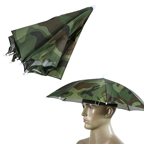 Fishing Umbrella Hat Folding Headwear Adjustable for Fishing, Beach, Camping, Party, Gardening (Camouflage)
Fishing Umbrella Hat Folding Headwear Adjustable for Fishing, Beach, Camping, Party, Gardening (Camouflage)