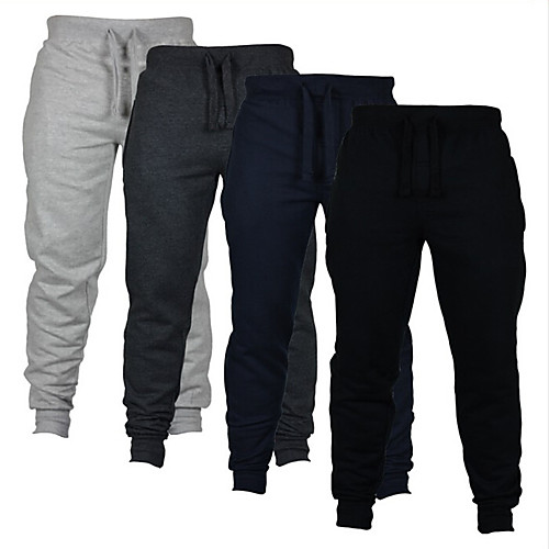 Men's Sporty Casual / Sporty Breathable Soft Sports Weekend Pants Chinos Pants Solid Color Full Length Drawstring Elastic Waist Black Light gray Dark Gray Navy Blue
Men's Sporty Casual / Sporty Breathable Soft Sports Weekend Pants Chinos Pants Solid Color Full Length Drawstring Elastic Waist Black Light gray Dark Gray Navy Blue