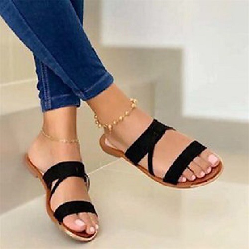 Women's Sandals Outdoor Slippers Flat Heel Round Toe PU Solid Colored White Black Pink
Women's Sandals Outdoor Slippers Flat Heel Round Toe PU Solid Colored White Black Pink