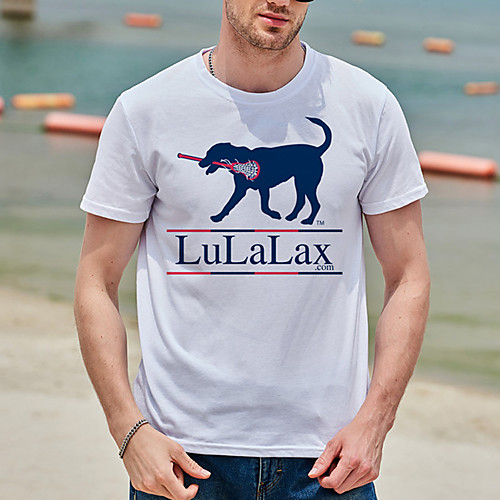 Men's Tee T shirt Shirt Hot Stamping Dog Graphic Prints Print Short Sleeve Casual Tops Cotton Basic Designer Big and Tall White
Men's Tee T shirt Shirt Hot Stamping Dog Graphic Prints Print Short Sleeve Casual Tops Cotton Basic Designer Big and Tall White