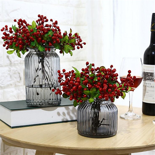 23cm Garden Style Imitation Berry Lovesick Bean Blueberry Desktop Flower Arrangement Material
23cm Garden Style Imitation Berry Lovesick Bean Blueberry Desktop Flower Arrangement Material