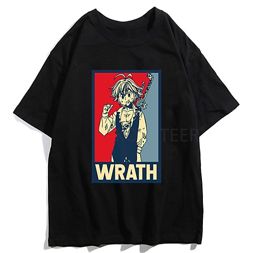 Inspired by The Seven Deadly Sins Cosplay Anime Cartoon Polyester / Cotton Blend Print Harajuku Graphic Kawaii T-shirt For Women's / Men's
Inspired by The Seven Deadly Sins Cosplay Anime Cartoon Polyester / Cotton Blend Print Harajuku Graphic Kawaii T-shirt For Women's / Men's