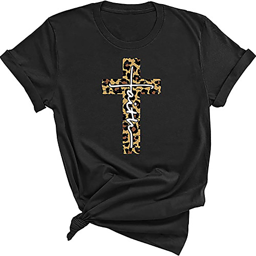 Men's Unisex Tee T shirt Hot Stamping Graphic Prints Faith Letter Plus Size Print Short Sleeve Casual Tops 100% Cotton Basic Designer Big and Tall Black
Men's Unisex Tee T shirt Hot Stamping Graphic Prints Faith Letter Plus Size Print Short Sleeve Casual Tops 100% Cotton Basic Designer Big and Tall Black