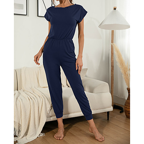 2021 spring and summer cross-border new amazon eaby stand-alone solid color short-sleeved off-the-shoulder jumpsuit
2021 spring and summer cross-border new amazon eaby stand-alone solid color short-sleeved off-the-shoulder jumpsuit