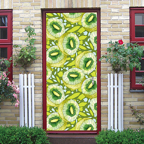 2pcs Self-adhesive Creative Kiwi Pattern Door Stickers For Living Room Diy Decoration Home Waterproof Wall Stickers
2pcs Self-adhesive Creative Kiwi Pattern Door Stickers For Living Room Diy Decoration Home Waterproof Wall Stickers