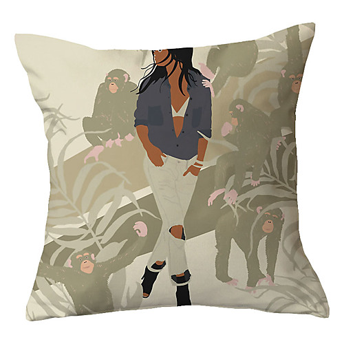Double Side Cushion Cover 1PC Soft Decorative Square Throw Pillow Cover Cushion Case Pillowcase for Bedroom Livingroom Superior Quality Machine Washable Outdoor Cushion for Sofa Couch Bed Chair
Double Side Cushion Cover 1PC Soft Decorative Square Throw Pillow Cover Cushion Case Pillowcase for Bedroom Livingroom Superior Quality Machine Washable Outdoor Cushion for Sofa Couch Bed Chair