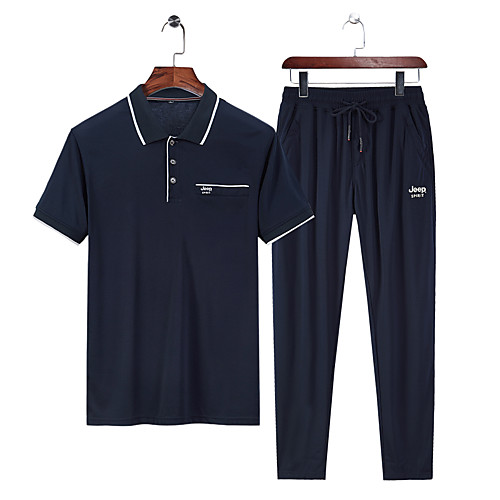 Men's Sports & Outdoors Casual / Sporty Cycling Quick Dry Moisture Wicking Breathable Soft Outdoor Sports Casual Sports Pants Suit Pants Solid Color Letter Full Length Sporty Print Deep Blue Black
Men's Sports & Outdoors Casual / Sporty Cycling Quick Dry Moisture Wicking Breathable Soft Outdoor Sports Casual Sports Pants Suit Pants Solid Color Letter Full Length Sporty Print Deep Blue Black
