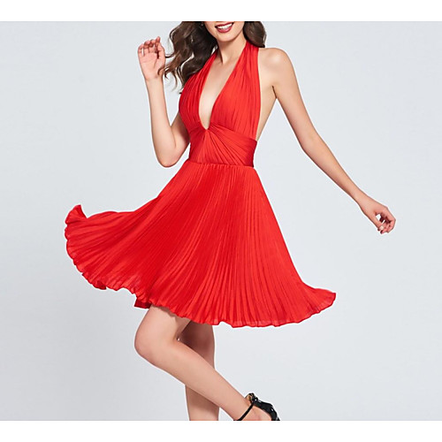 A-Line Minimalist Sexy Engagement Cocktail Party Dress V Neck Sleeveless Short / Mini Charmeuse with Pleats 2021
A-Line Minimalist Sexy Engagement Cocktail Party Dress V Neck Sleeveless Short / Mini Charmeuse with Pleats 2021
