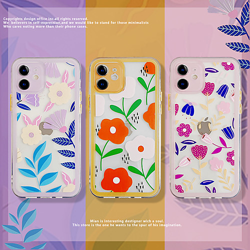 Phone Case For Apple Back Cover iPhone 12 Pro Max 11 SE 2020 X XR XS Max 8 7 Shockproof Dustproof Cartoon Flower TPU
Phone Case For Apple Back Cover iPhone 12 Pro Max 11 SE 2020 X XR XS Max 8 7 Shockproof Dustproof Cartoon Flower TPU