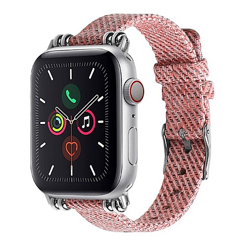 Smart Watch Band for Apple iWatch 1 pcs Classic Buckle Canvas Replacement Wrist Strap for Apple Watch Series SE / 6/5/4/3/2/1
Smart Watch Band for Apple iWatch 1 pcs Classic Buckle Canvas Replacement Wrist Strap for Apple Watch Series SE / 6/5/4/3/2/1
