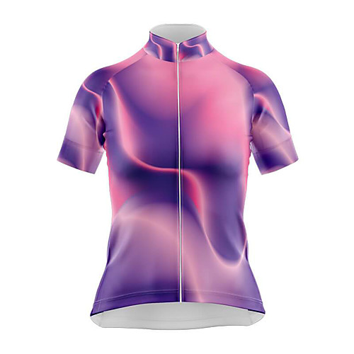 21Grams Women's Short Sleeve Cycling Jersey Summer Spandex Fuchsia Gradient Bike Top Mountain Bike MTB Road Bike Cycling Sports Clothing Apparel / Stretchy / Athleisure
21Grams Women's Short Sleeve Cycling Jersey Summer Spandex Fuchsia Gradient Bike Top Mountain Bike MTB Road Bike Cycling Sports Clothing Apparel / Stretchy / Athleisure