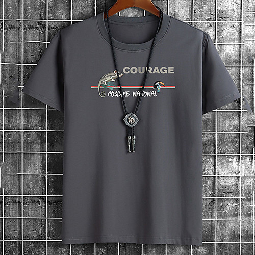Men's Unisex Tee T shirt Hot Stamping Graphic Prints Letter Animal Plus Size Print Short Sleeve Casual Tops Cotton Basic Fashion Designer Big and Tall White Black Khaki
Men's Unisex Tee T shirt Hot Stamping Graphic Prints Letter Animal Plus Size Print Short Sleeve Casual Tops Cotton Basic Fashion Designer Big and Tall White Black Khaki
