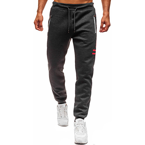 Men's Casual / Sporty Breathable Sports Sport Casual Active Chinos Pants Solid Color Full Length Zipper Pocket Red Black Dark Gray
Men's Casual / Sporty Breathable Sports Sport Casual Active Chinos Pants Solid Color Full Length Zipper Pocket Red Black Dark Gray