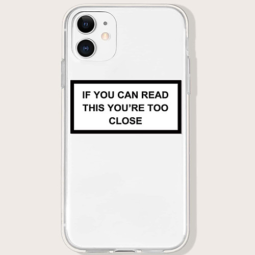 Phone Case For Apple Back Cover iPhone 12 Pro Max 11 SE 2020 X XR XS Max 8 7 Shockproof Dustproof Word / Phrase TPU
Phone Case For Apple Back Cover iPhone 12 Pro Max 11 SE 2020 X XR XS Max 8 7 Shockproof Dustproof Word / Phrase TPU