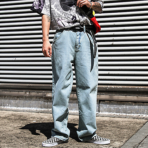 Men's Stylish Sporty Casual / Sporty Streetwear Comfort Daily Sports Culottes Wide Leg Pants Jeans Trousers Pants Solid Color Full Length Wide Leg Pocket Deep Blue Blue
Men's Stylish Sporty Casual / Sporty Streetwear Comfort Daily Sports Culottes Wide Leg Pants Jeans Trousers Pants Solid Color Full Length Wide Leg Pocket Deep Blue Blue