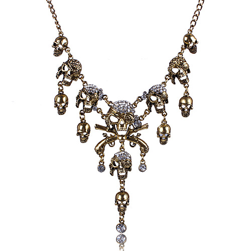 Women's Men's Long Necklace Skull Fashion Chrome Bronze 55 cm Necklace Jewelry For Halloween Festival
Women's Men's Long Necklace Skull Fashion Chrome Bronze 55 cm Necklace Jewelry For Halloween Festival