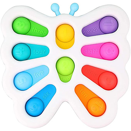 Fidget Simple Dimple Toy Butterfly Shape Push Push Its Bubble Silicone Interesty Sensory Toys Stress Relief Hand Toys Easy to use Addictive Decompression Keychain Toy Handheld Mini Fidget Toy
Fidget Simple Dimple Toy Butterfly Shape Push Push Its Bubble Silicone Interesty Sensory Toys Stress Relief Hand Toys Easy to use Addictive Decompression Keychain Toy Handheld Mini Fidget Toy