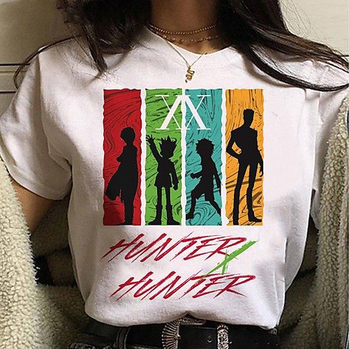 Inspired by Hunter X Hunter Cosplay Anime Cartoon Polyester / Cotton Blend Print Harajuku Graphic Kawaii T-shirt For Women's / Men's
Inspired by Hunter X Hunter Cosplay Anime Cartoon Polyester / Cotton Blend Print Harajuku Graphic Kawaii T-shirt For Women's / Men's