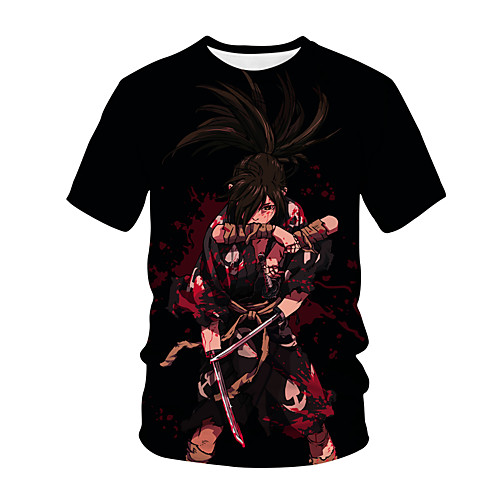 Inspired by Dororo Cosplay Anime Cartoon 100% Polyester 3D Harajuku Graphic Kawaii T-shirt For Women's / Men's
Inspired by Dororo Cosplay Anime Cartoon 100% Polyester 3D Harajuku Graphic Kawaii T-shirt For Women's / Men's