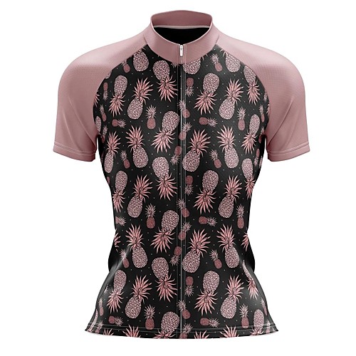 21Grams Women's Short Sleeve Cycling Jersey Summer Spandex Pink Fruit Bike Top Mountain Bike MTB Road Bike Cycling Sports Clothing Apparel / Stretchy / Athleisure
21Grams Women's Short Sleeve Cycling Jersey Summer Spandex Pink Fruit Bike Top Mountain Bike MTB Road Bike Cycling Sports Clothing Apparel / Stretchy / Athleisure