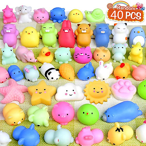 40Pcs Mochi Squishy Toys Mini Squishies Kawaii Animal Squishies Party Favors for Kids Cat Panda Unicorn Squishy Novelty Stress Relief Toys Birthday Gifts Goody Bags Class Prizes Pinata Fillers
40Pcs Mochi Squishy Toys Mini Squishies Kawaii Animal Squishies Party Favors for Kids Cat Panda Unicorn Squishy Novelty Stress Relief Toys Birthday Gifts Goody Bags Class Prizes Pinata Fillers