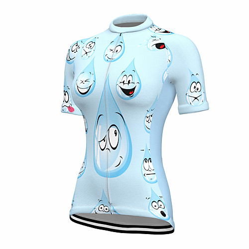 21Grams Women's Short Sleeve Cycling Jersey Summer Spandex Polyester Blue Paisley Bike Jersey Top Mountain Bike MTB Road Bike Cycling Quick Dry Moisture Wicking Breathable Sports Clothing Apparel
21Grams Women's Short Sleeve Cycling Jersey Summer Spandex Polyester Blue Paisley Bike Jersey Top Mountain Bike MTB Road Bike Cycling Quick Dry Moisture Wicking Breathable Sports Clothing Apparel