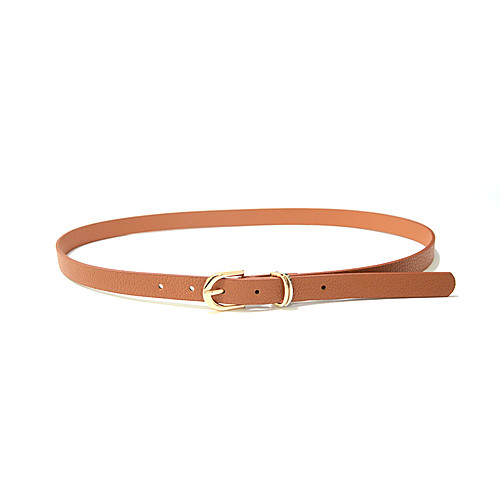 Women's Waist Belt Daily Date Dress Black Brown Belt Solid Color / Winter / Spring / Summer
Women's Waist Belt Daily Date Dress Black Brown Belt Solid Color / Winter / Spring / Summer