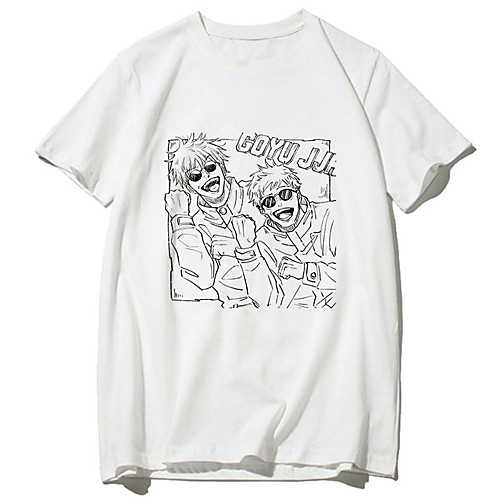 Inspired by Jujutsu Kaisen Cosplay Anime Cartoon Polyester / Cotton Blend Print Harajuku Graphic Kawaii T-shirt For Women's / Men's
Inspired by Jujutsu Kaisen Cosplay Anime Cartoon Polyester / Cotton Blend Print Harajuku Graphic Kawaii T-shirt For Women's / Men's