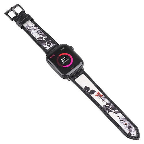 Smart Watch Band for Apple iWatch 1 pcs Printed Bracelet Genuine Leather Replacement Wrist Strap for Apple Watch Series SE / 6/5/4/3/2/1
Smart Watch Band for Apple iWatch 1 pcs Printed Bracelet Genuine Leather Replacement Wrist Strap for Apple Watch Series SE / 6/5/4/3/2/1