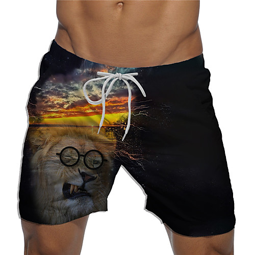 Men's Designer Casual / Sporty Big and Tall Quick Dry Breathable Soft Holiday Beach Swimming Pool Shorts Bermuda shorts Swim Trucks Pants Graphic Prints Tiger Animal Short Drawstring Elastic
Men's Designer Casual / Sporty Big and Tall Quick Dry Breathable Soft Holiday Beach Swimming Pool Shorts Bermuda shorts Swim Trucks Pants Graphic Prints Tiger Animal Short Drawstring Elastic