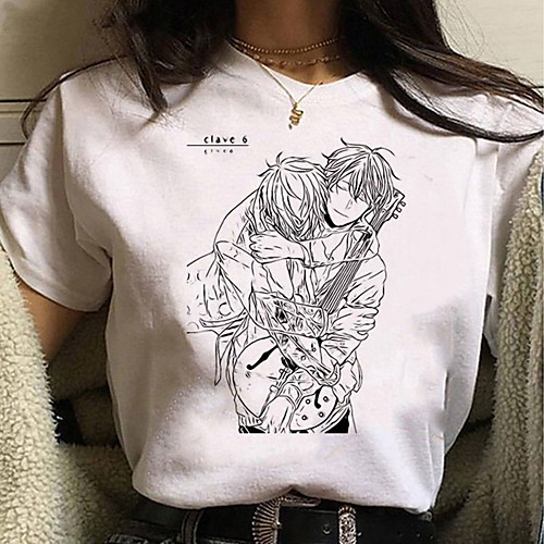Inspired by Cosplay Cosplay Anime Cartoon Polyester / Cotton Blend Print Harajuku Graphic Kawaii T-shirt For Women's / Men's
Inspired by Cosplay Cosplay Anime Cartoon Polyester / Cotton Blend Print Harajuku Graphic Kawaii T-shirt For Women's / Men's