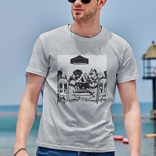 Men's Tee T shirt Hot Stamping Cartoon Graphic Prints Plus Size Print Short Sleeve Casual Tops Cotton Basic Designer Big and Tall White Gray
Men's Tee T shirt Hot Stamping Cartoon Graphic Prints Plus Size Print Short Sleeve Casual Tops Cotton Basic Designer Big and Tall White Gray