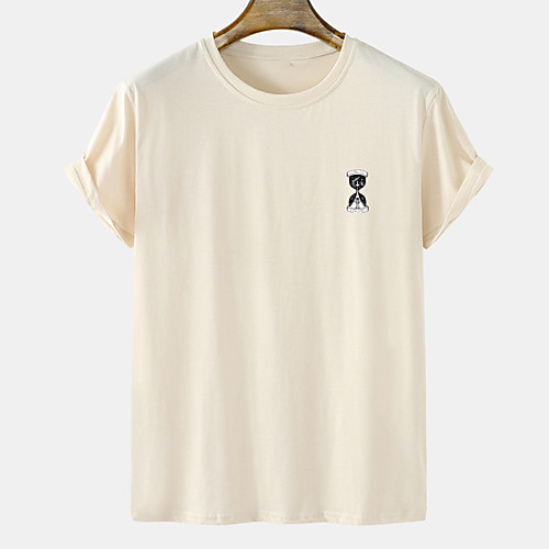 Men's Unisex Tee T shirt Hot Stamping Graphic Prints Hourglass Plus Size Short Sleeve Casual Tops Cotton Basic Designer Big and Tall White Khaki Gray
Men's Unisex Tee T shirt Hot Stamping Graphic Prints Hourglass Plus Size Short Sleeve Casual Tops Cotton Basic Designer Big and Tall White Khaki Gray