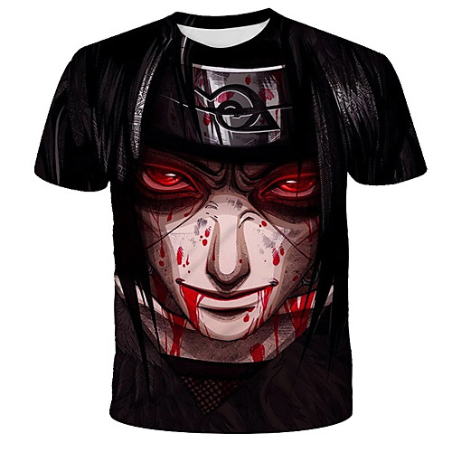 Inspired by Naruto Uchiha Sasuke Anime Cartoon 100% Polyester 3D Harajuku Graphic Kawaii T-shirt For Women's / Men's
Inspired by Naruto Uchiha Sasuke Anime Cartoon 100% Polyester 3D Harajuku Graphic Kawaii T-shirt For Women's / Men's