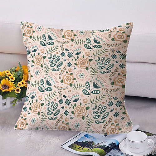 Garden Pastoral Double Side Cushion Cover 1PC Soft Throw Pillow Cover Cushion Case Pillowcase for Sofa Bedroom Livingroom Superior Quality Machine Washable Outdoor Cushion for Sofa Couch Bed Chair
Garden Pastoral Double Side Cushion Cover 1PC Soft Throw Pillow Cover Cushion Case Pillowcase for Sofa Bedroom Livingroom Superior Quality Machine Washable Outdoor Cushion for Sofa Couch Bed Chair