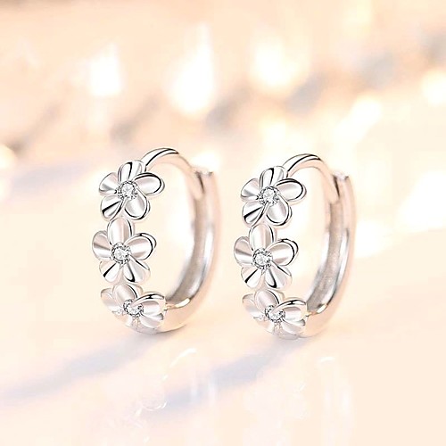 Women's Hoop Earrings Classic Fashion Romantic Punk Trendy Cute Sweet Earrings Jewelry Silver For Street Gift Date Birthday Festival 1 Pair
Women's Hoop Earrings Classic Fashion Romantic Punk Trendy Cute Sweet Earrings Jewelry Silver For Street Gift Date Birthday Festival 1 Pair