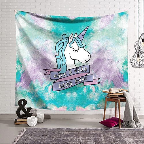 Unicorn Wall Tapestry Art Decor Blanket Curtain Hanging Home Bedroom Living Room Decoration Polyester
Unicorn Wall Tapestry Art Decor Blanket Curtain Hanging Home Bedroom Living Room Decoration Polyester