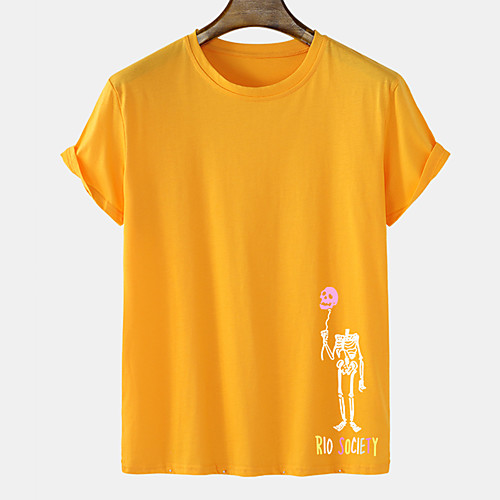 Men's Unisex Tee T shirt Hot Stamping Graphic Prints Skull Plus Size Short Sleeve Casual Tops Cotton Basic Designer Big and Tall Blue Blushing Pink Orange
Men's Unisex Tee T shirt Hot Stamping Graphic Prints Skull Plus Size Short Sleeve Casual Tops Cotton Basic Designer Big and Tall Blue Blushing Pink Orange